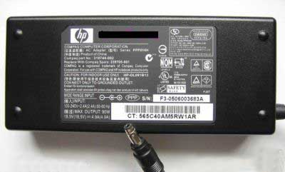 HP Compaq Original 410321-001 AC Adapter 19V 4.74A 90W For Presario 900 V6500 V6100 V6200 V6400 F500 F700 3942 - Click Image to Close